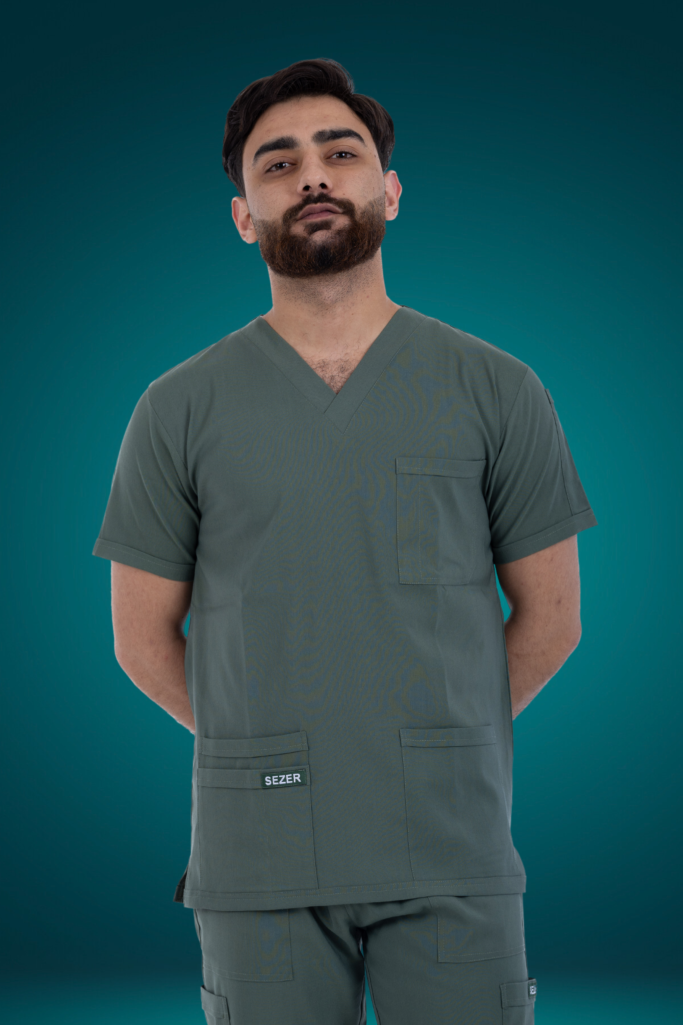 Sezar Scrub Men's - Zatony | زتونى – قطن ليكرا الجديد