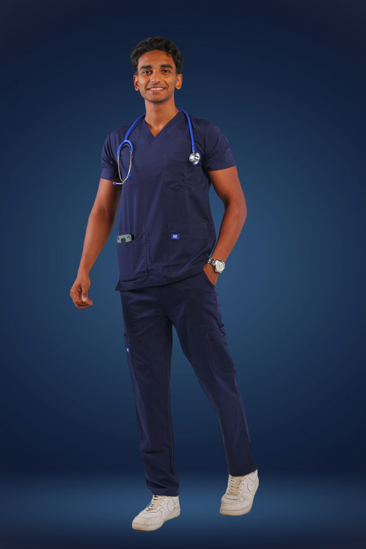 RZ Scrub Men's - Navy Blue | كحلي – راحة وأناقة للرجال