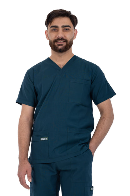 Sezar Scrub Men's - Genzari | جنزارى – قطن ليكرا الجديد