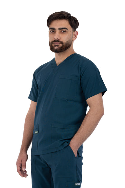 Sezar Scrub Men's - Genzari | جنزارى – قطن ليكرا الجديد