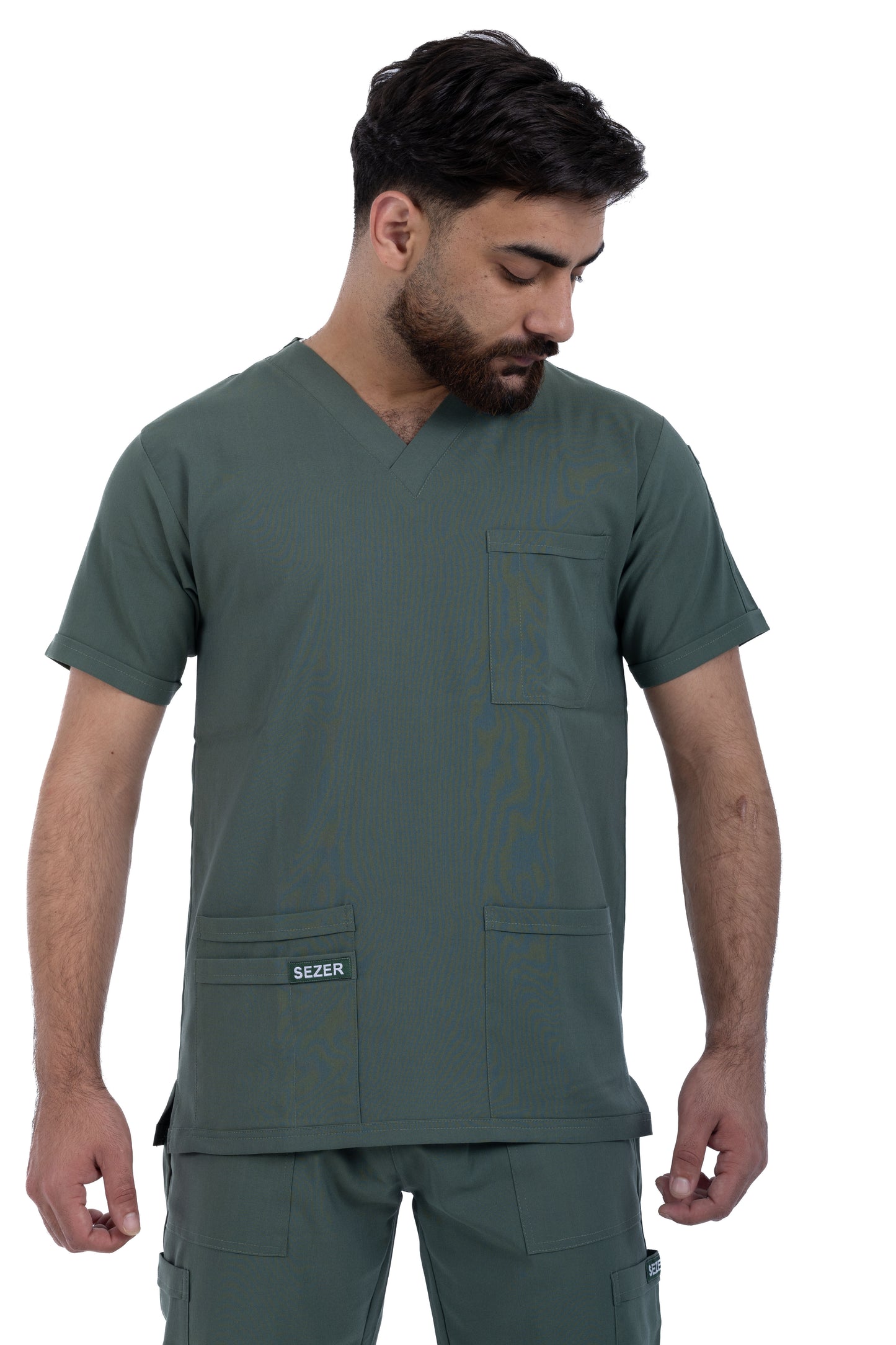 Sezar Scrub Men's - Zatony | زتونى – قطن ليكرا الجديد