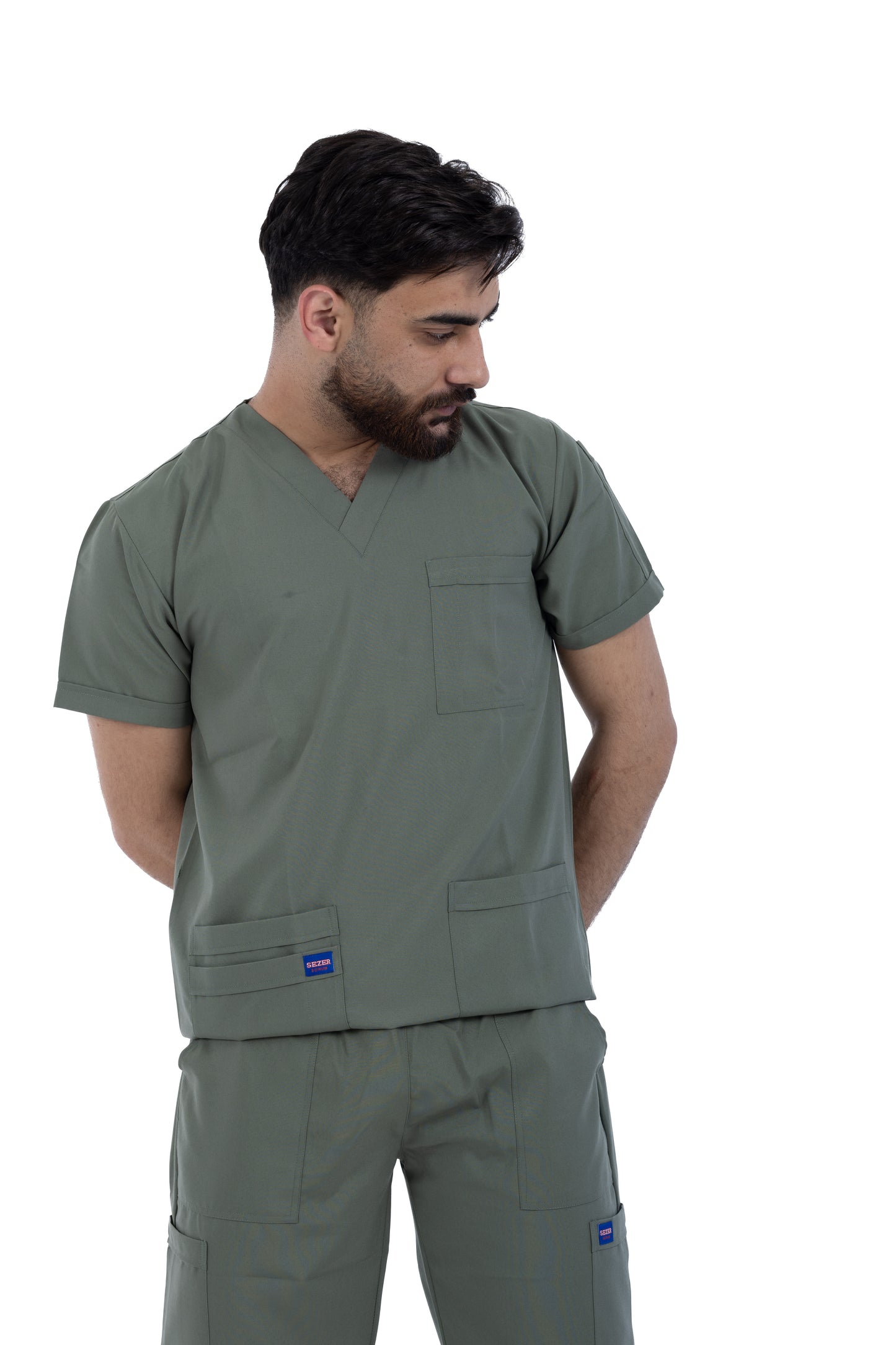 Sezar Scrub Polyester Men's- Zatony |  زتونى – اسكرب بوليستر