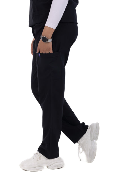 Sezar Scrub Polyester Female - Black |  اسود– اسكرب بوليستر