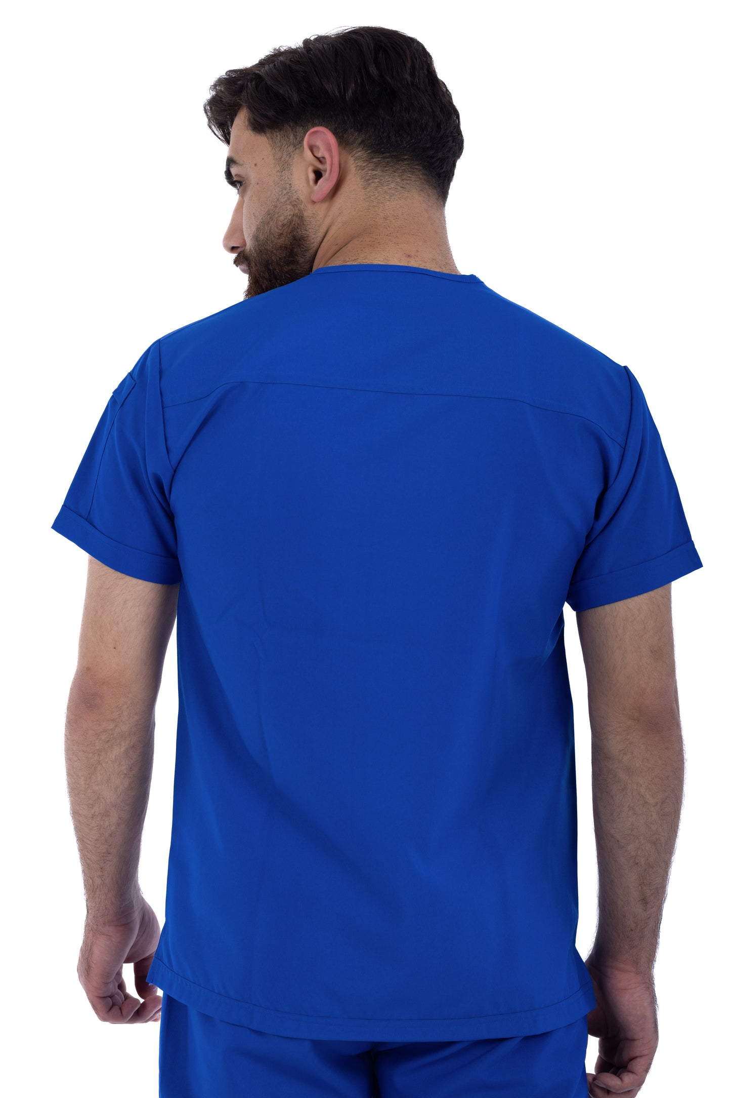 Sezar Scrub Polyester Men's- Royal Blue|  ازرق رويال– اسكرب بوليستر