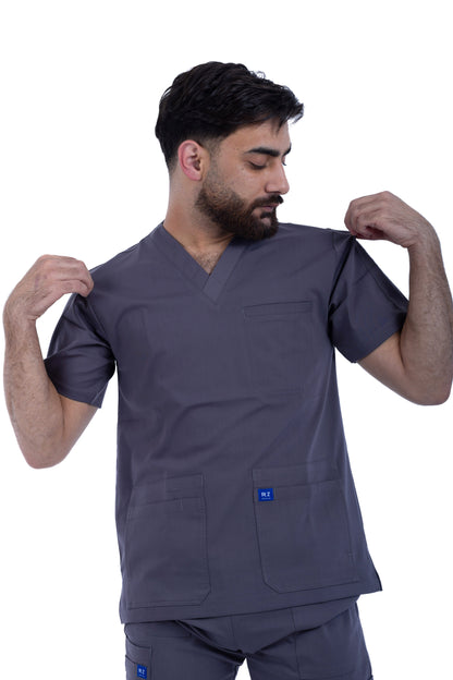 RZ Scrub Men's - Gray | رمادي– راحة وأناقة للرجال