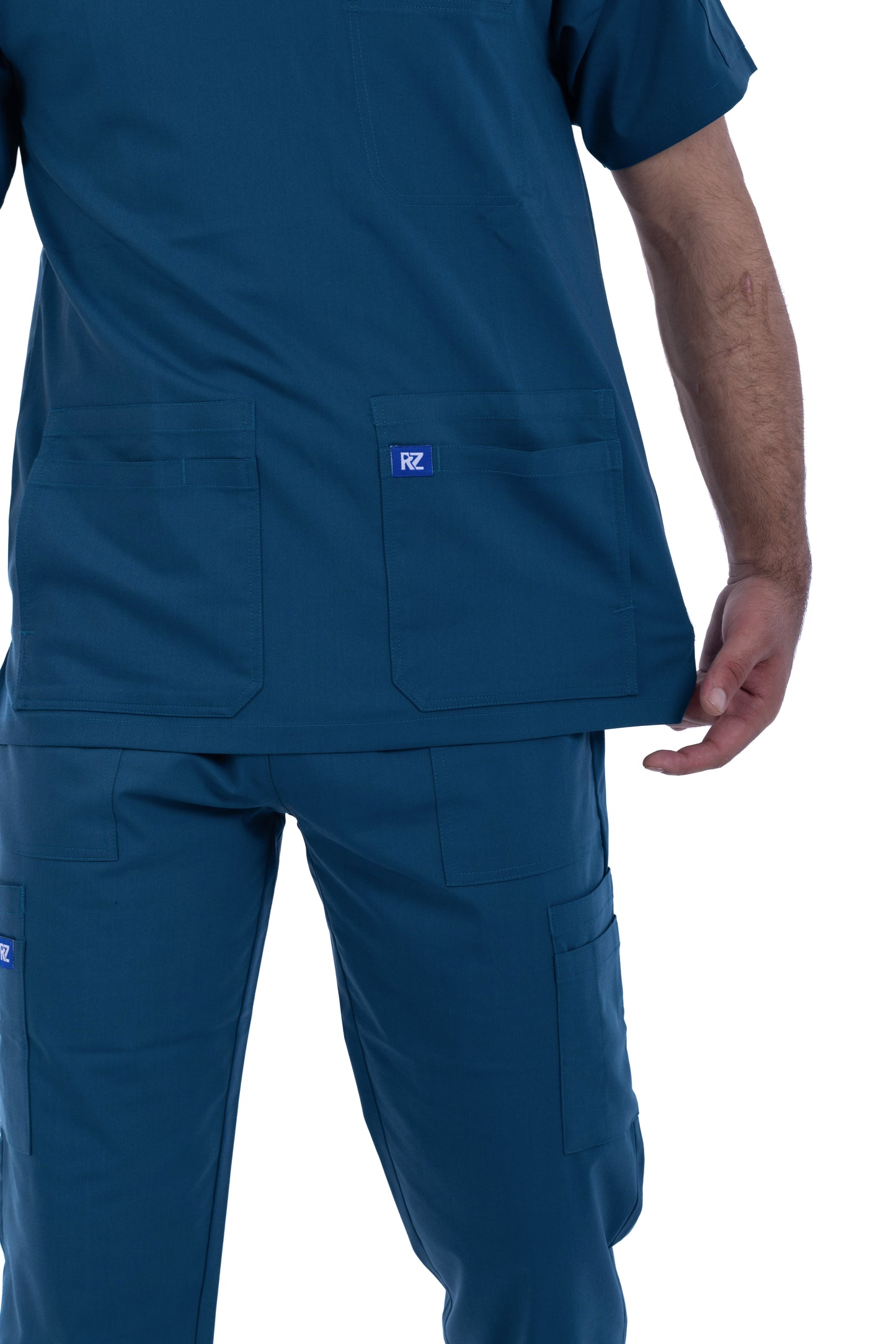 RZ Scrub Men's - Blue Petroly | ازرق بترولى– راحة وأناقة للرجال