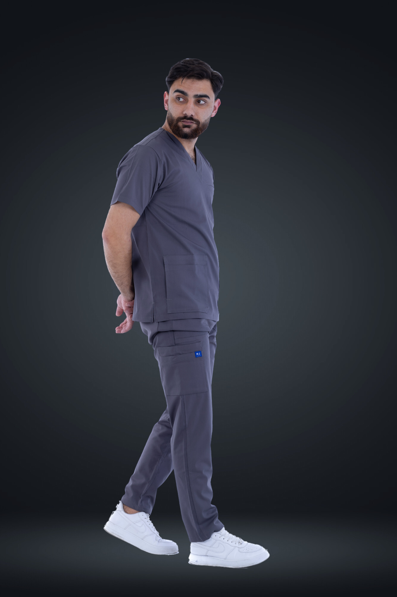 RZ Scrub Men's - Gray | رمادي– راحة وأناقة للرجال