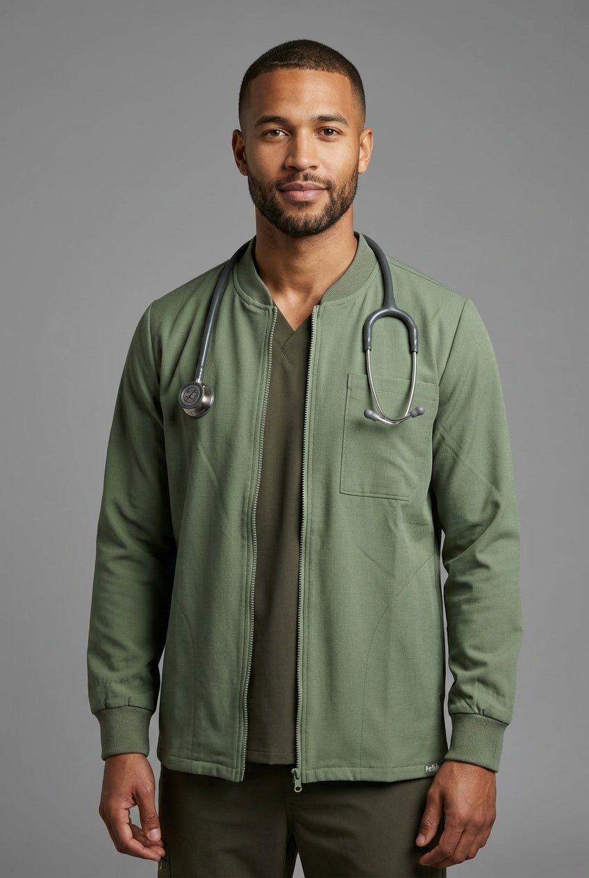 جاكيت اسكرب طبي – Medical Scrub Jacket