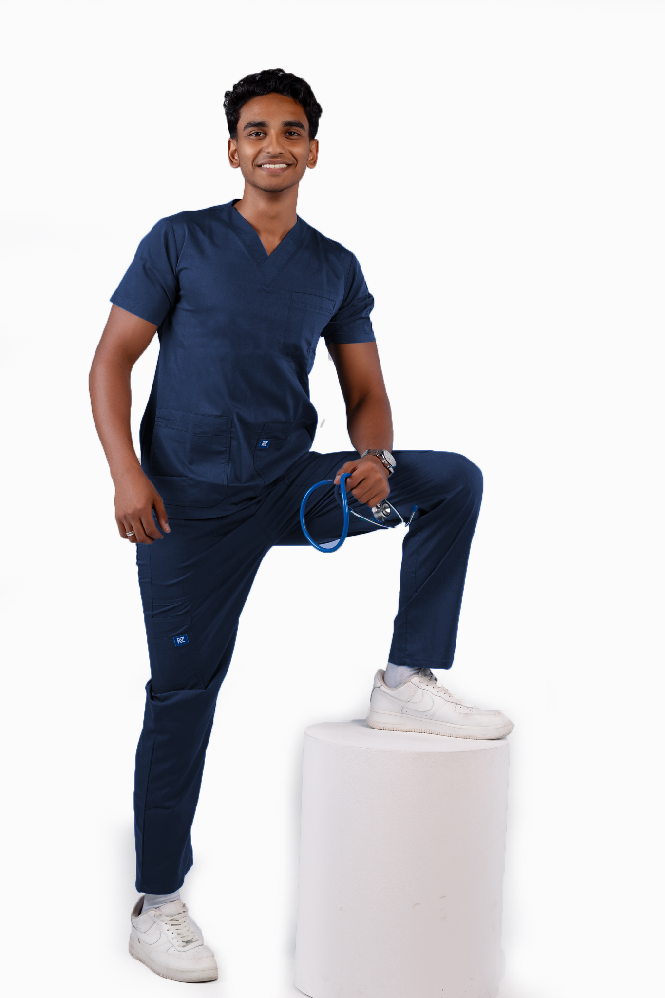 RZ Scrub Men's - Navy Blue | كحلي – راحة وأناقة للرجال