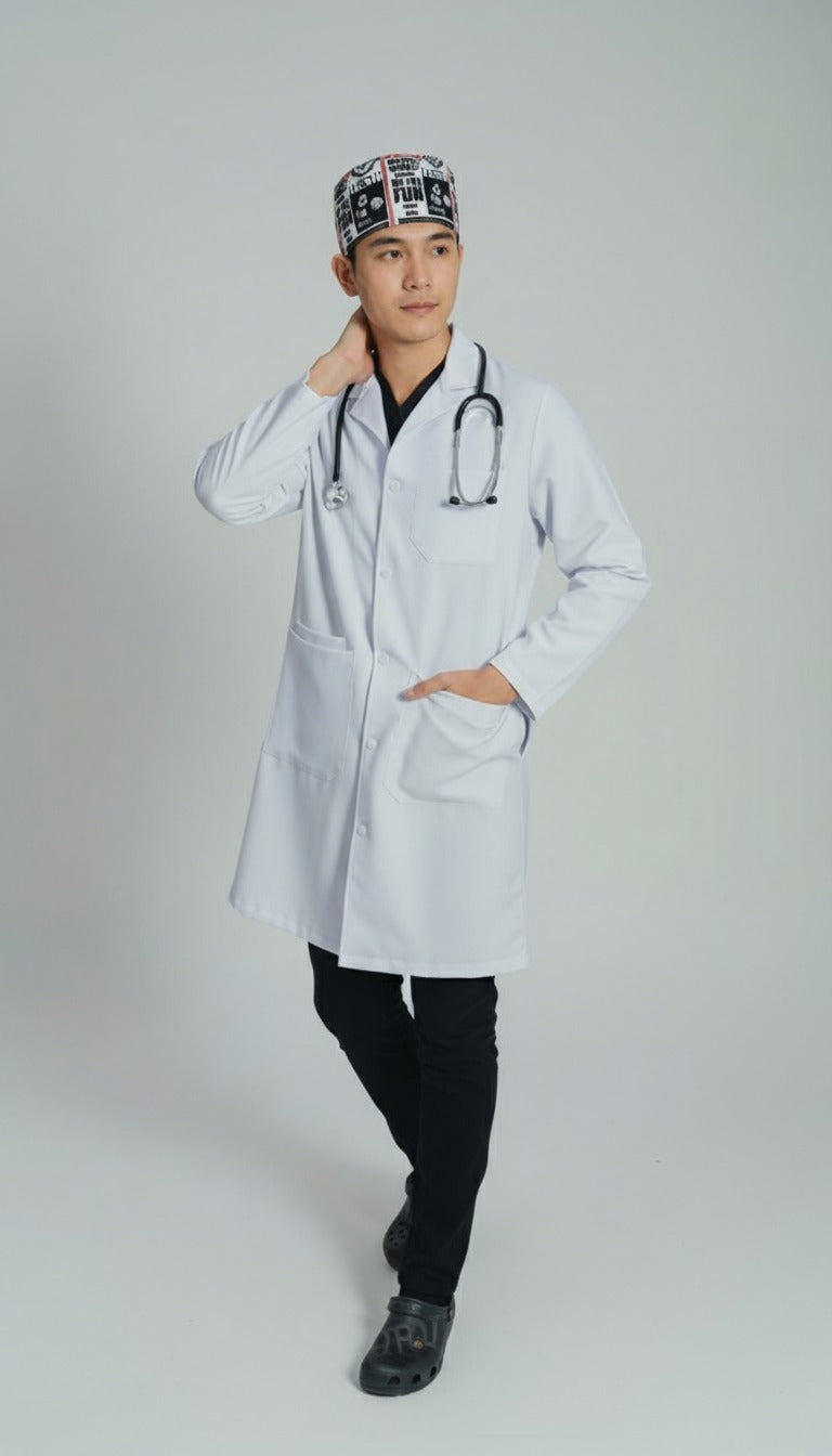 بالطو طبي رجالى فاخر Astra – Men's Premium Medical Lab Coat