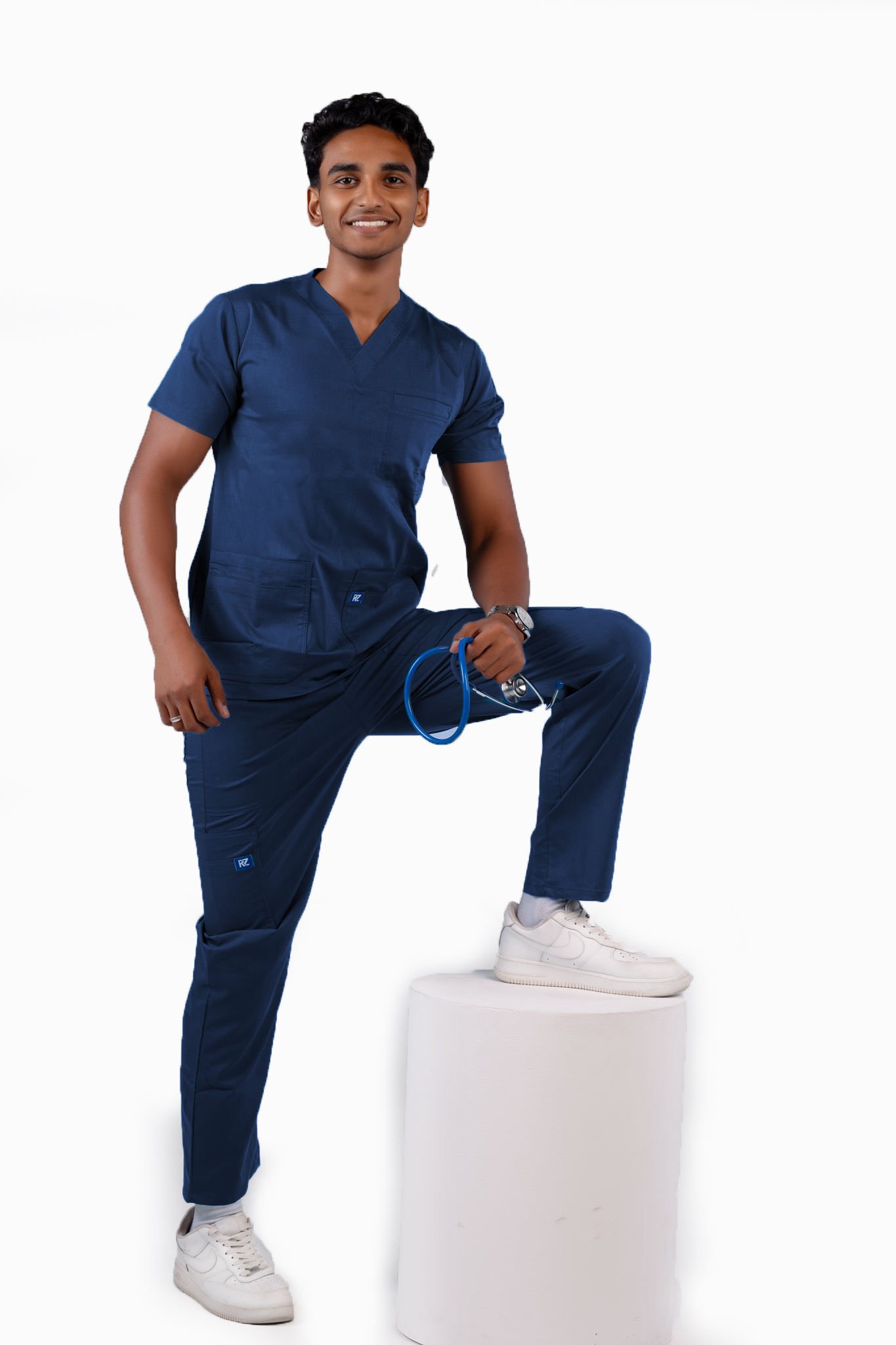 RZ Scrub Men's - Royal Blue | ازرق رويال – راحة وأناقة للرجال