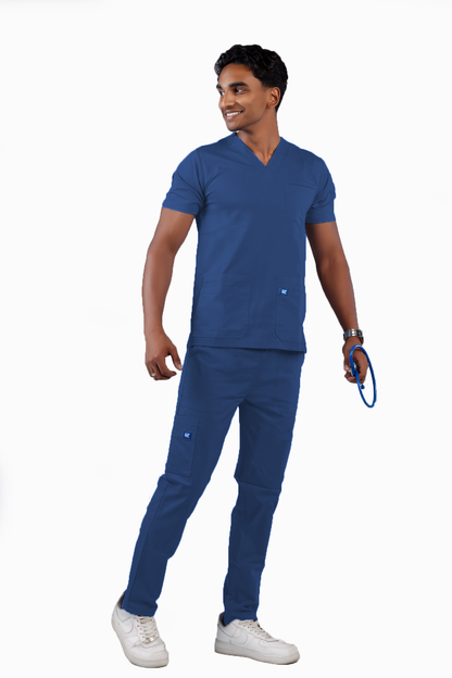 RZ Scrub Men's - Royal Blue | ازرق رويال – راحة وأناقة للرجال